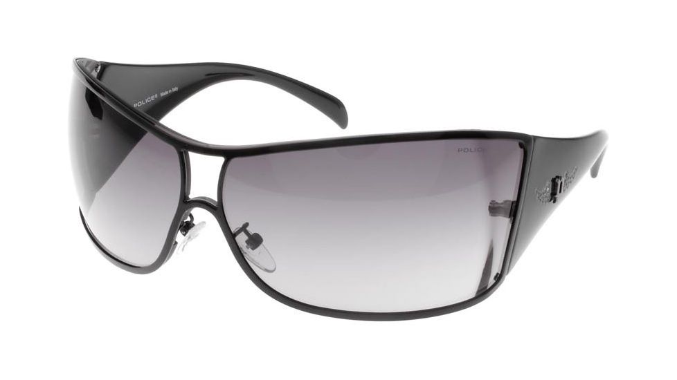 Police 8297 Sunglasses, 530 Black