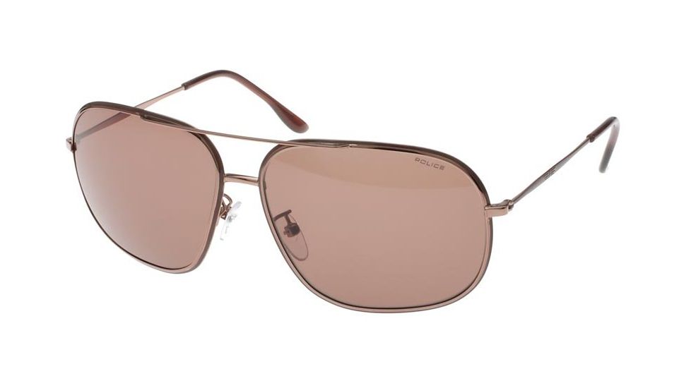 Police Sunglasses 8298, Shiny Antique Brown