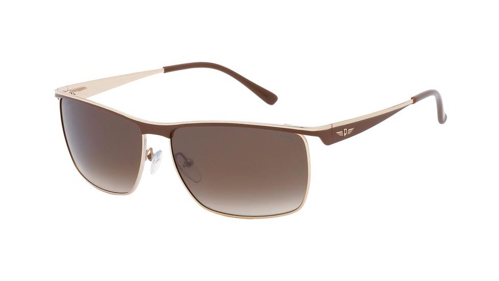 Police 8404 Sunshades with 316 Brown-Gold Frame