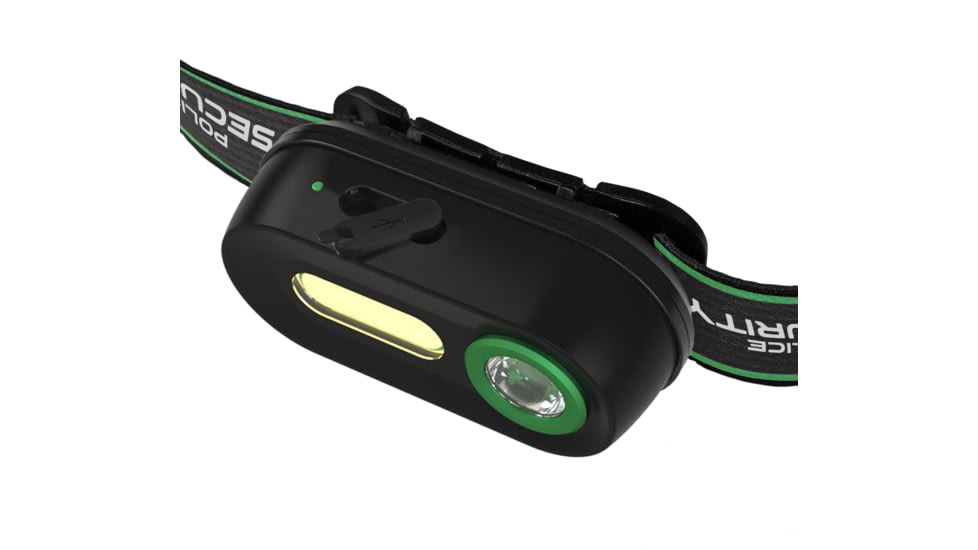 Police Security Flashlights Psf Colt-r Headlamp White 400 Lum Rechargeable 7 Modes