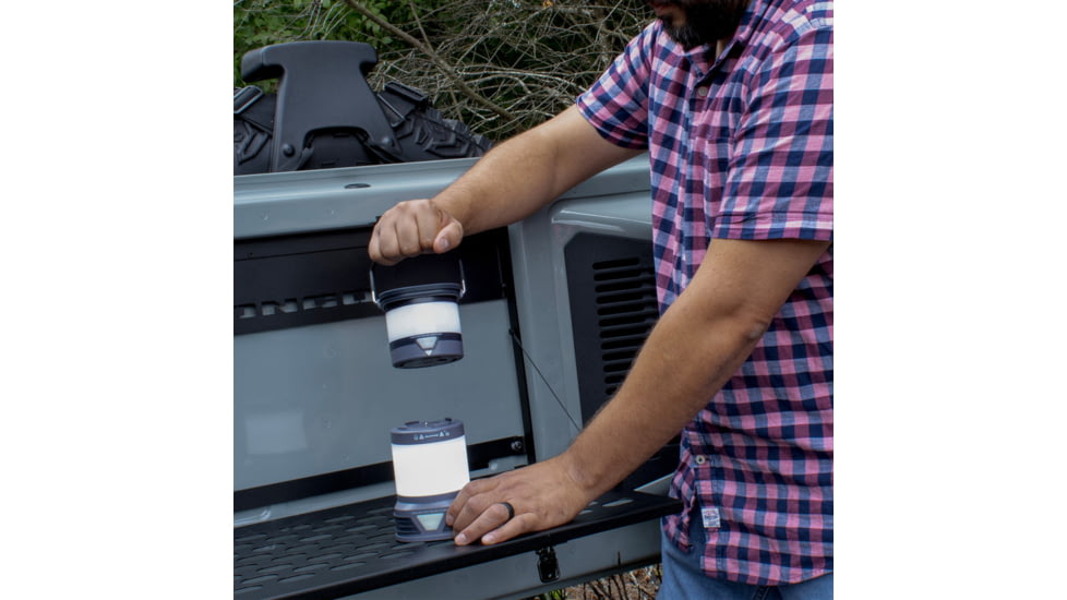 Police Security Flashlights Psf Morf Lantern 350 Lumens Rechargeable &amp; 4aa Batteries