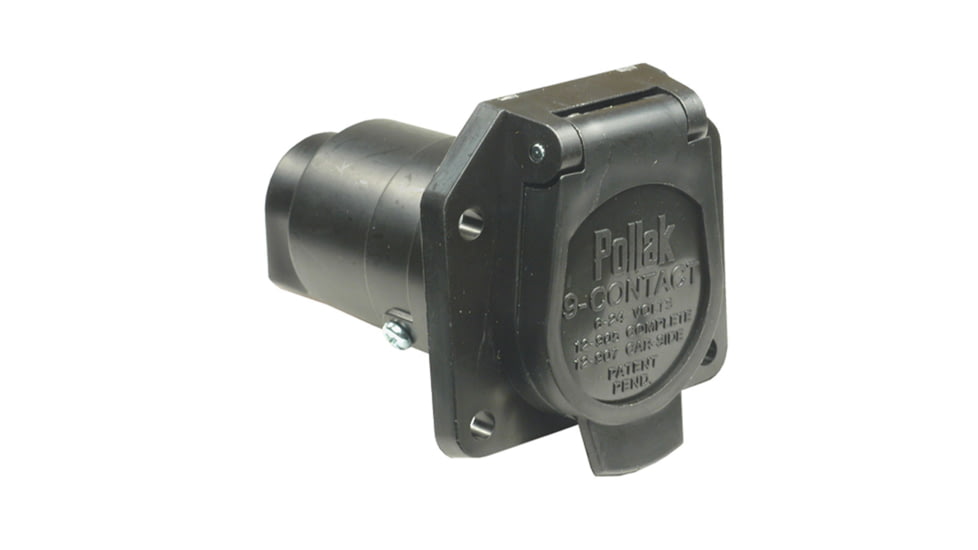 Pollak 9 Way Pin Socket Plastic, 12-907P