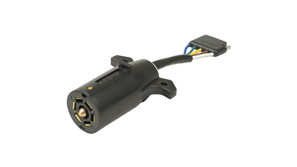 Pollak Adapter 7 Way RV To 5 Way Flat, 12-718EP