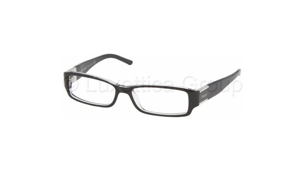 Polo Eyeglass Frames PH2025 5011-5315 - Top Black/Crystal 