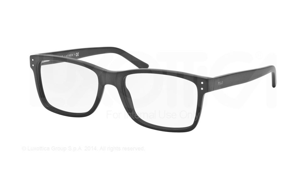 Polo Eyeglass Frames PH2057 5284-53 - Matte Black Frame