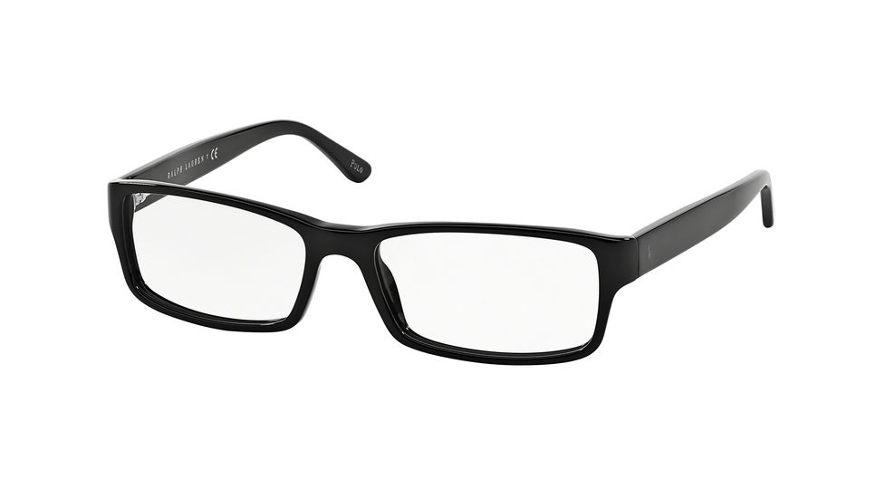 Polo Eyeglass Frames PH2065 5001-58 - Shiny Black Frame
