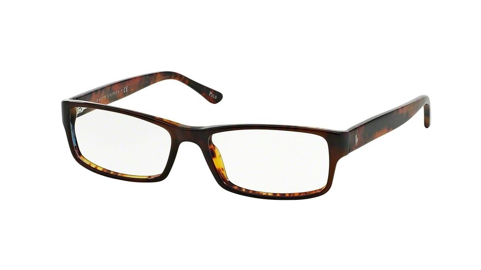 Polo Eyeglass Frames PH2065 5035-58 - Top Brown / Havana Frame