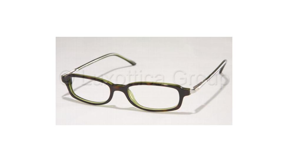 Polo Eyeglasses PH2002 with No-Line Progressive Rx Prescription Lenses 5016-4916 - Top Havana/Green 