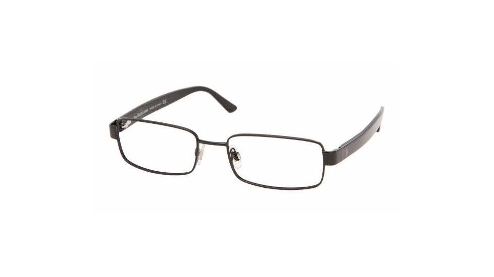 Polo PH 1024 Eyeglasses Styles Shiny Black Frame w/Non-Rx 52 mm Diameter Lenses, 9003-5218, Polo Sport PH 1024 Eyeglasses Styles Shiny Black Frame w/Non-Rx 52 mm Diameter Lenses