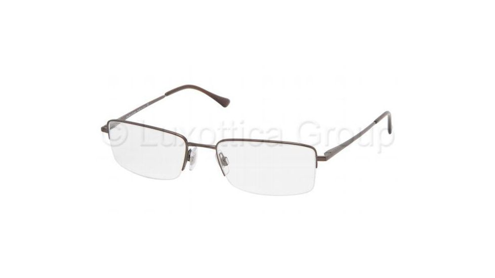 Polo PH1032 SV Prescription Eyeglasses, Brown Frame / 52 mm Prescription Lenses, 9011 5218