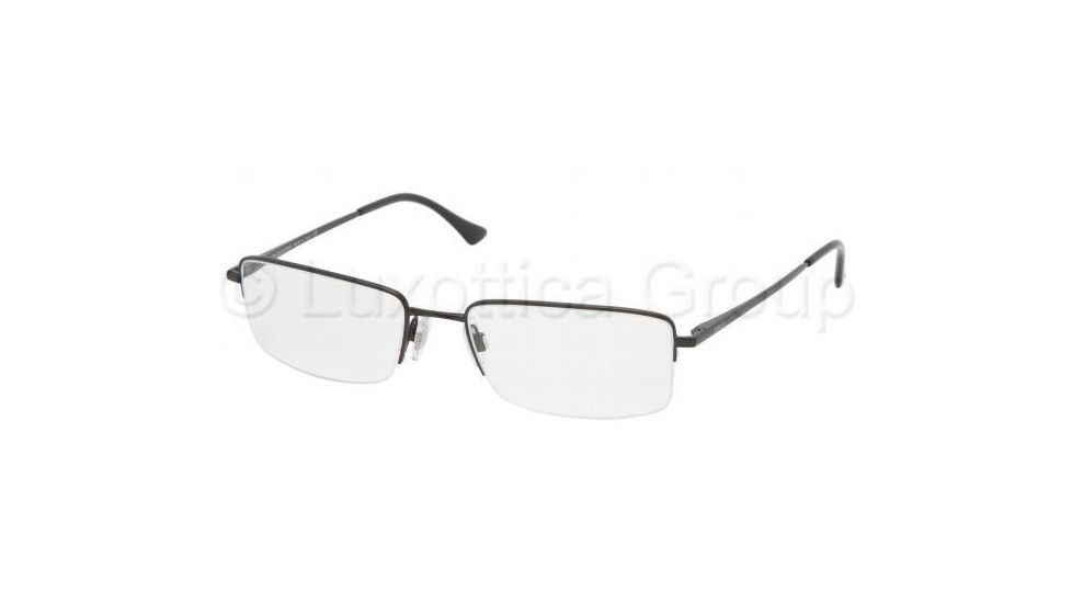 Polo PH1032 SV Prescription Eyeglasses, Shiny Black Frame / 52 mm Prescription Lenses, 9003 5218