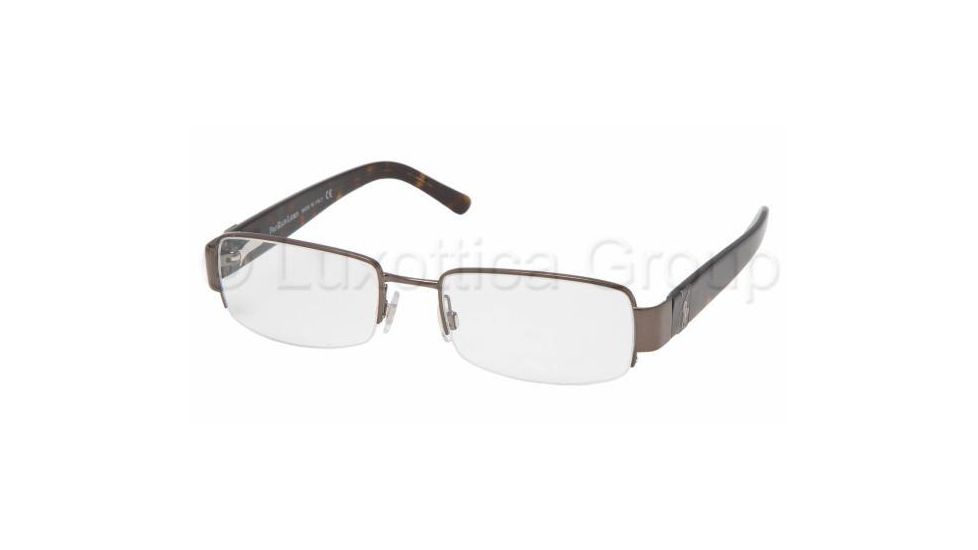 Polo PH1037 SV Prescription Eyeglasses 9011 Brown Frame / 50 mm Prescription Lenses, 9011-5018, Select Frame Color / Lens Diameter 9011 Brown Frame / 50 mm Prescription Lenses