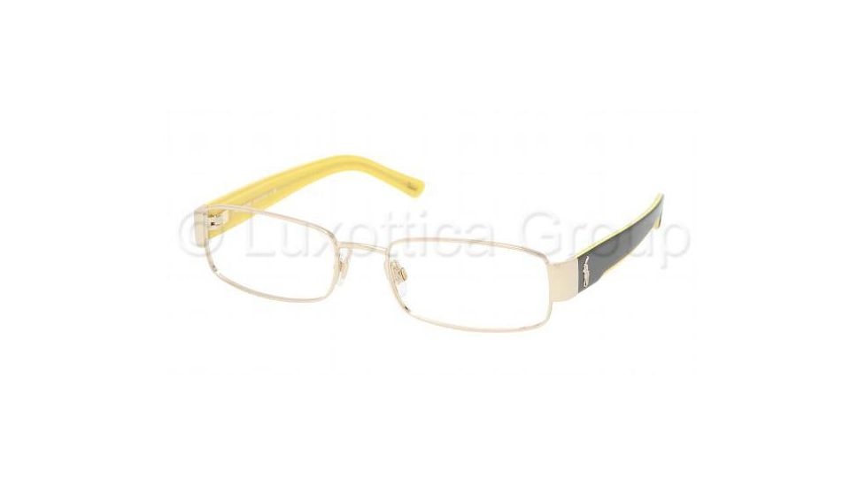 Polo PH1069 SV Prescription Eyeglasses Ligth Gold Frame / 53 mm Prescription Lenses, 9116-5318