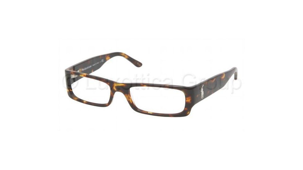 Polo PH2055 SV Prescription Eyeglasses Light Tortoise Frame / 53 mm Prescription Lenses, 5134-5317