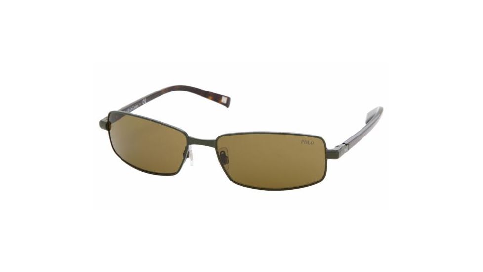 Polo PH3038 Progressive Sunglasses - Camo Green Frame / 61 mm Prescription Lenses, 900573-6117