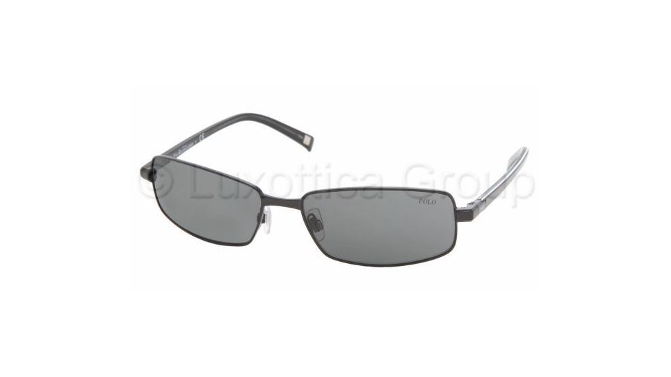 Polo PH3038 Progressive Sunglasses - Shiny Black Frame / 61 mm Prescription Lenses, 900387-6117
