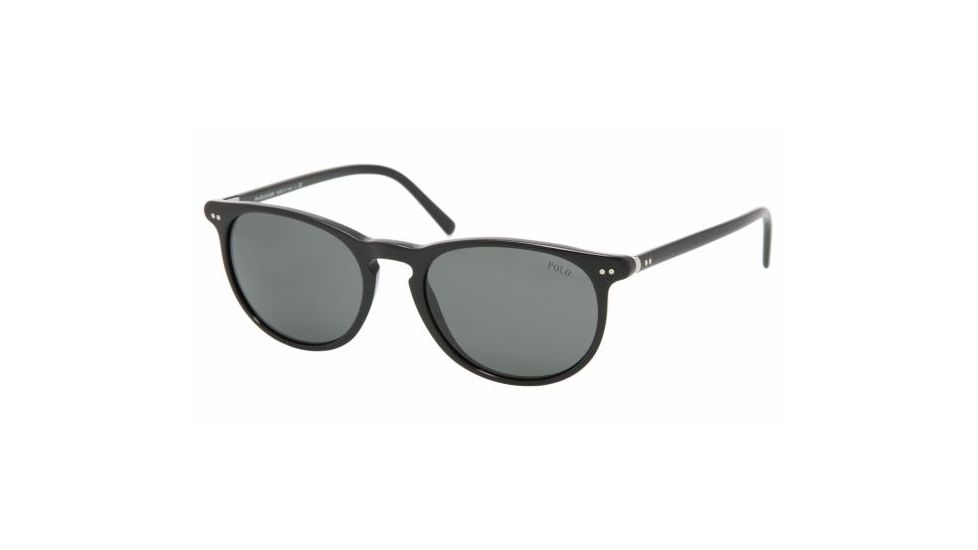 Polo PH4044 Sunglasses with No-Line Progressive Rx Prescription Lenses, Select Frame Color / Lens Diameter Shiny Black Frame / 52 mm Prescription Lenses