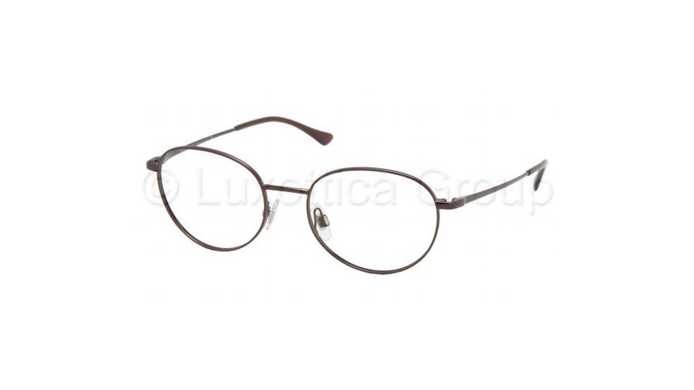 Polo PH1044 Eyeglasses Styles - Brown Frame w/Non-Rx 51 mm Diameter Lenses, 9013-5118