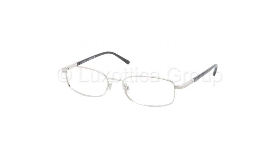 Polo PH1122 Progressive Prescription Eyeglasses 9001-5218 - Shiny Silver Frame, Demo Lens Lenses