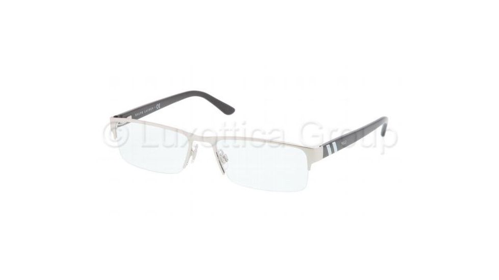 Polo PH1123 Eyeglass Frames 9001-5417 - Brushed Silver Frame