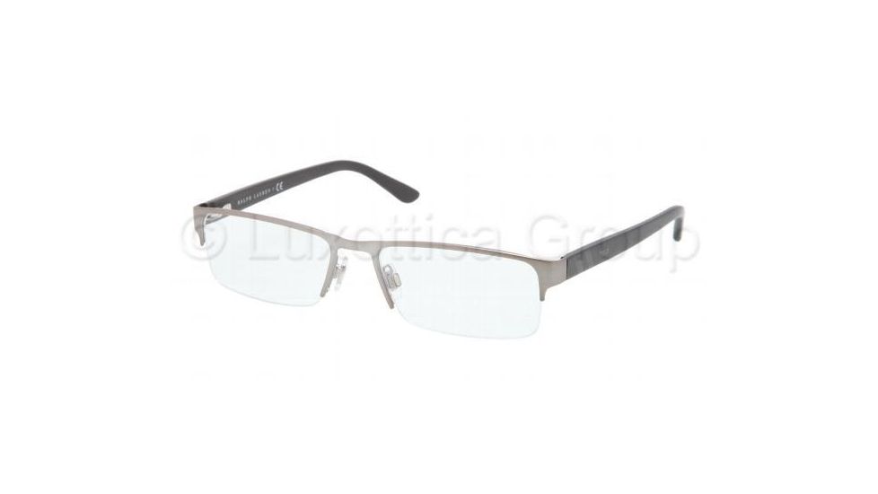 Polo PH1123 Eyeglass Frames 9050-5417 - Matte Gunmetal Frame, Demo Lens Lenses