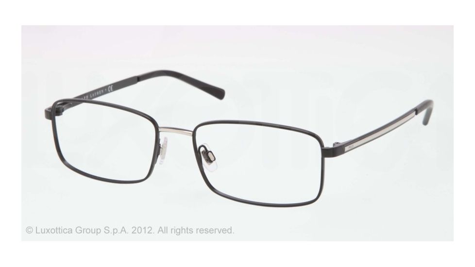 Polo PH1130 Eyeglass Frames 9038-54 - Matte Black Frame, Demo Lens Lenses