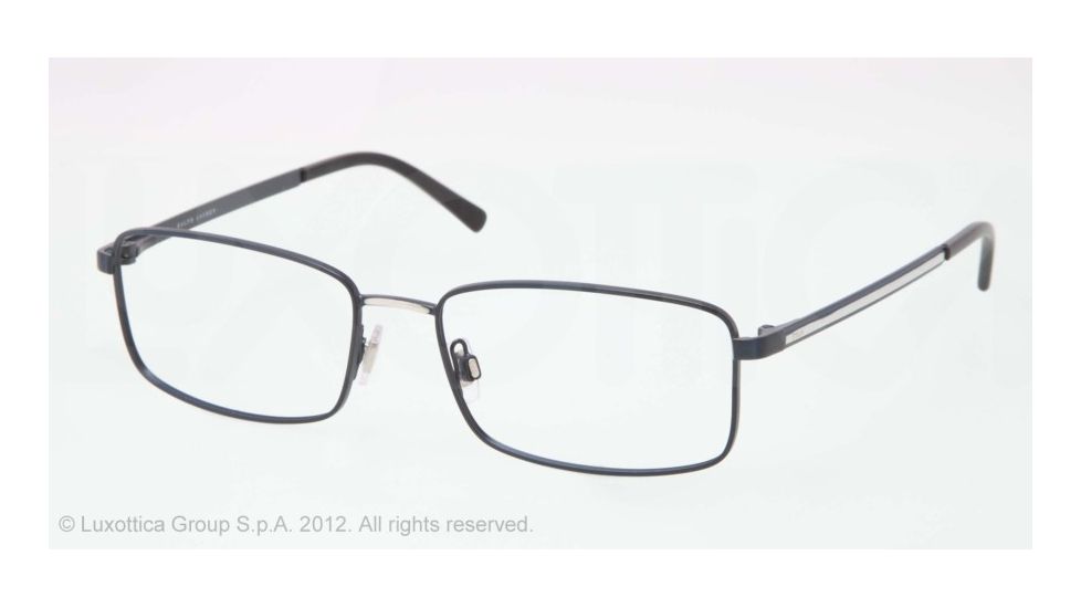 Polo PH1130 Eyeglass Frames 9119-54 - Matte Blue Frame, Demo Lens Lenses