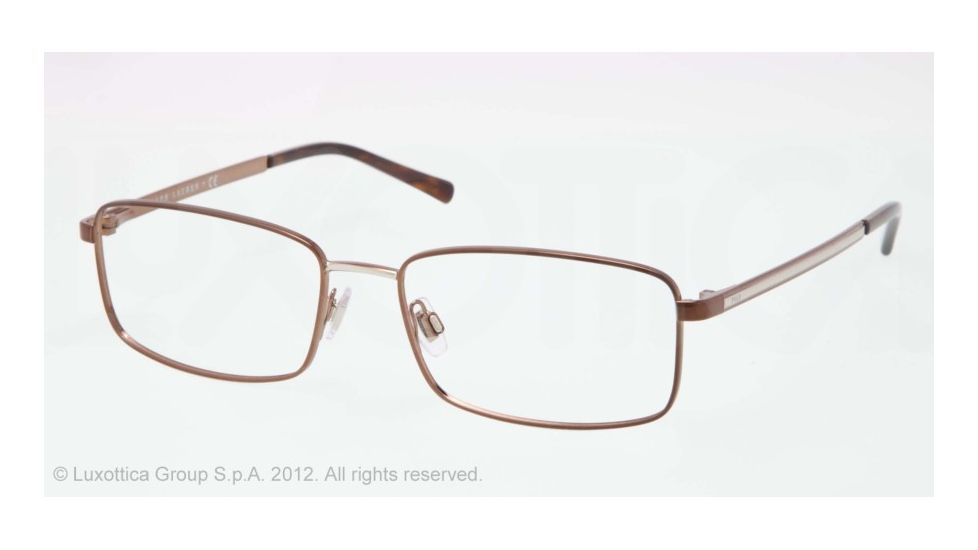 Polo PH1130 Eyeglass Frames 9239-54 - Brown Frame, Demo Lens Lenses