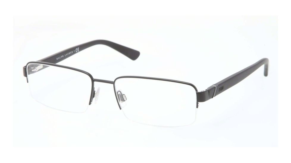 Polo PH1143 Single Vision Prescription Eyeglasses 9038-55 - Matte Black Frame