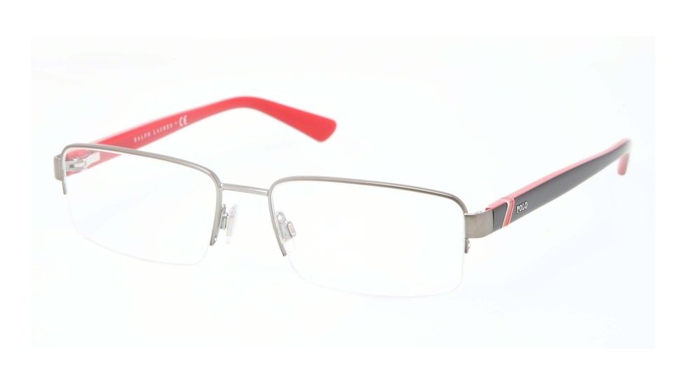 Polo PH1143 Single Vision Prescription Eyeglasses 9050-55 - Mat Gunmetal Frame