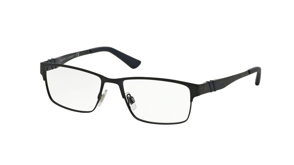 Polo PH1147 Single Vision Prescription Eyeglasses 9303-54 - Matte Blue Frame