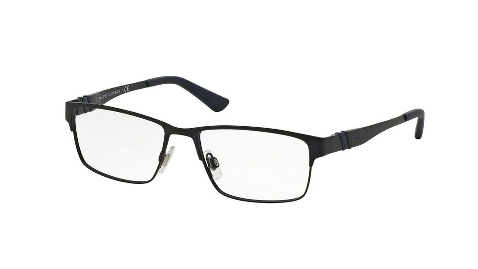 Polo PH1147 Single Vision Prescription Eyeglasses 9303-56 - Matte Blue Frame