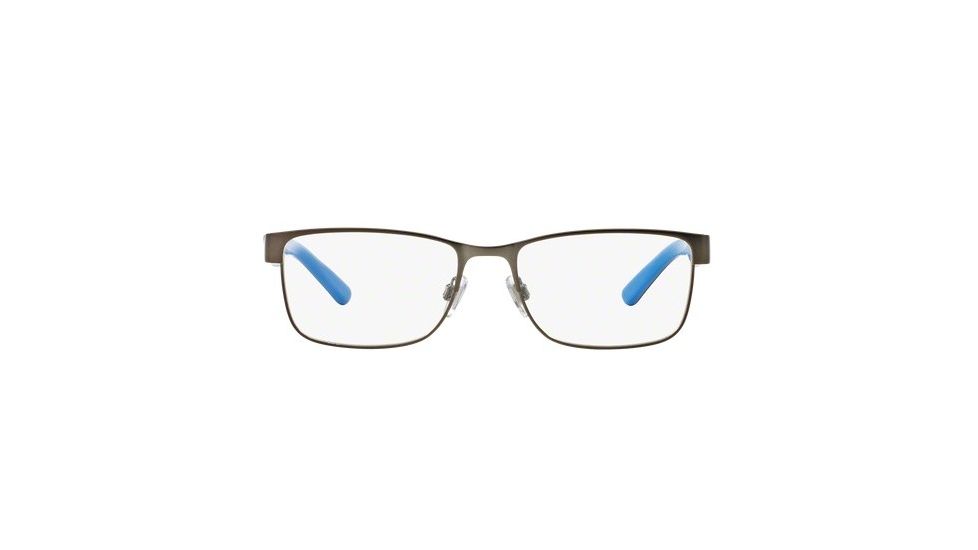 Polo PH1157 Single Vision Prescription Eyeglasses, 57mm, Mat Gunmetal, PH1157-9050-57-SV