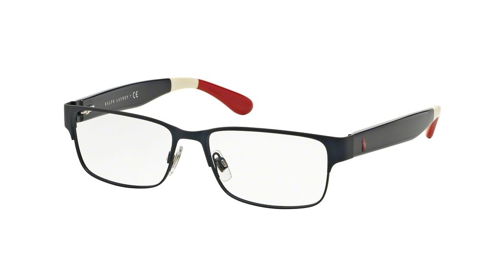 Polo PH1160 Eyeglass Frames 9305-54 - Matte Navy Blue Frame
