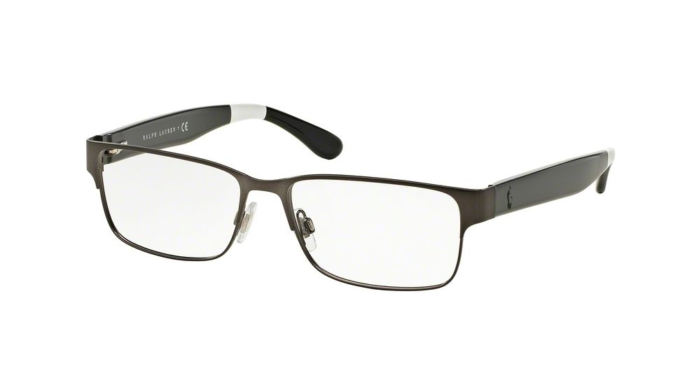 Polo PH1160 Eyeglass Frames 9307-54 - Matte Dark Gunmetal Frame