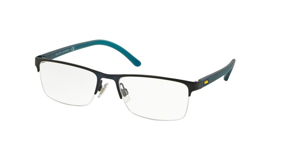 Polo PH1161 Eyeglass Frames 9303-53 - Matte Navy Blue Frame