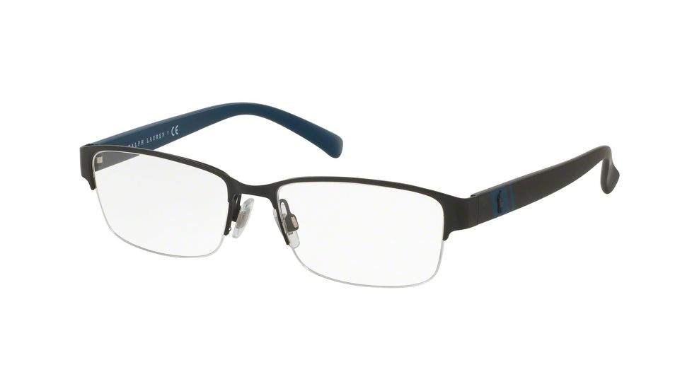 Polo PH1162 Eyeglass Frames 9038-54 - Matte Black Frame