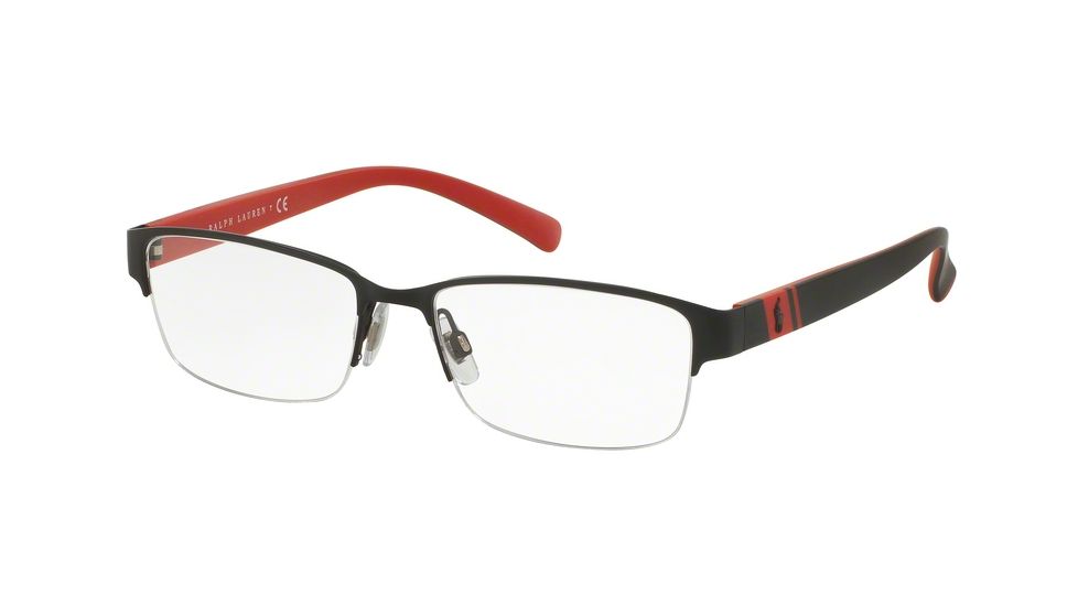 Polo PH1162 Eyeglass Frames 9230-56 - Matte Black Frame