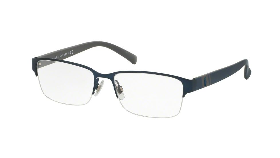 Polo PH1162 Eyeglass Frames 9310-54 - Matte Navy Blue Frame