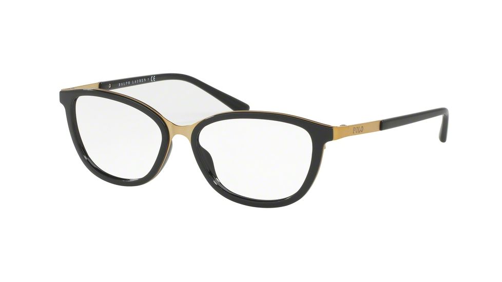 Polo PH1166 Single Vision Prescription Eyeglasses 9169-53 - Matte Pale Gold Frame