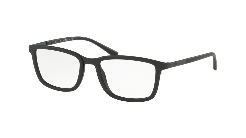 Polo PH1167 Eyeglass Frames 9001-53 - Shiny Black Frame