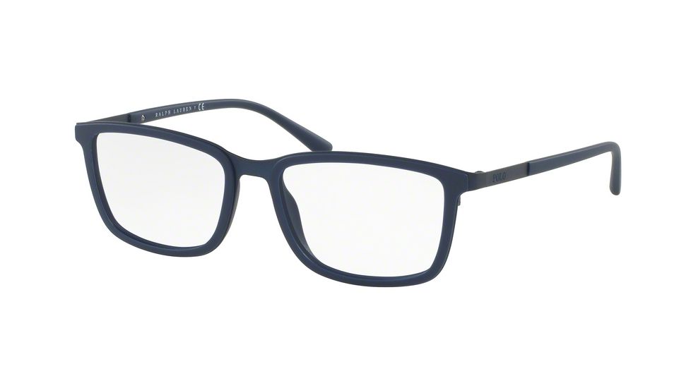 Polo PH1167 Eyeglass Frames 9119-53 - Matte Navy Blue Frame