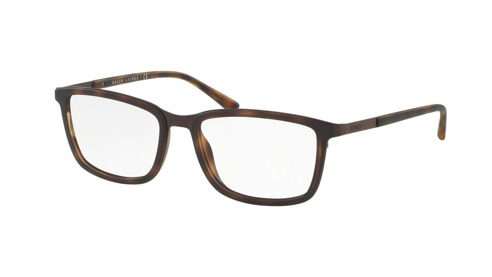 Polo PH1167 Eyeglass Frames 9313-53 - Matte Brown Frame
