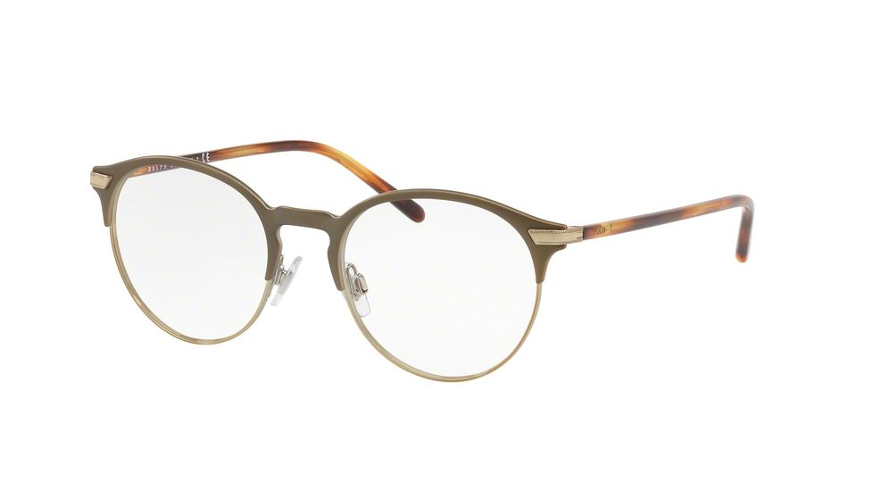 Polo PH1170 Single Vision Prescription Eyeglasses 9327-49 - Aged Bronze Frame