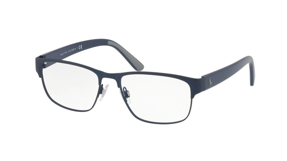 Polo PH1171 Bifocal Prescription Eyeglasses 9119-53 - Matte Nevy Blue Frame