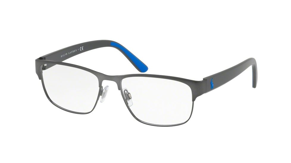 Polo PH1171 Bifocal Prescription Eyeglasses 9157-53 - Matte Dark Gunmetal Frame