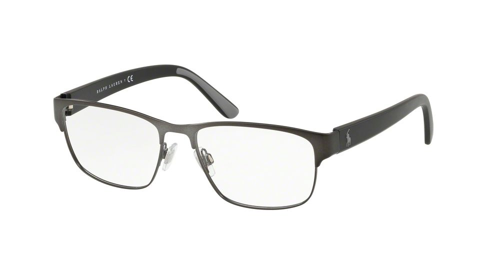 Polo PH1171 Bifocal Prescription Eyeglasses, 53mm, Matte Dark Gunmetal, PH1171-9187-53-BI