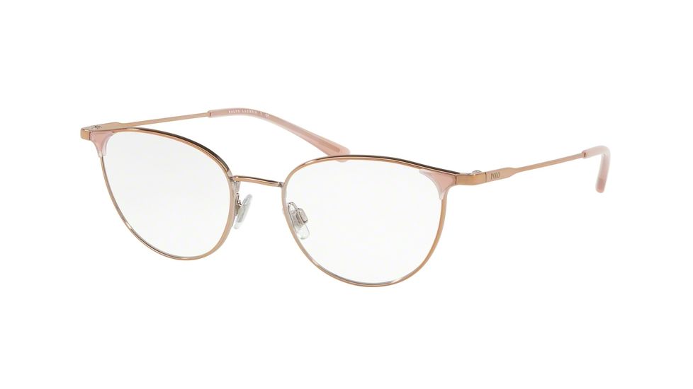 Polo PH1174 Bifocal Prescription Eyeglasses 9329-51 - Shiny Rose Gold Frame
