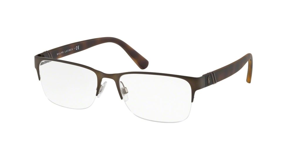 Polo PH1181 Prescription Eyeglasses, 54mm, Matte Bronze, PH1181-9301-54-SV