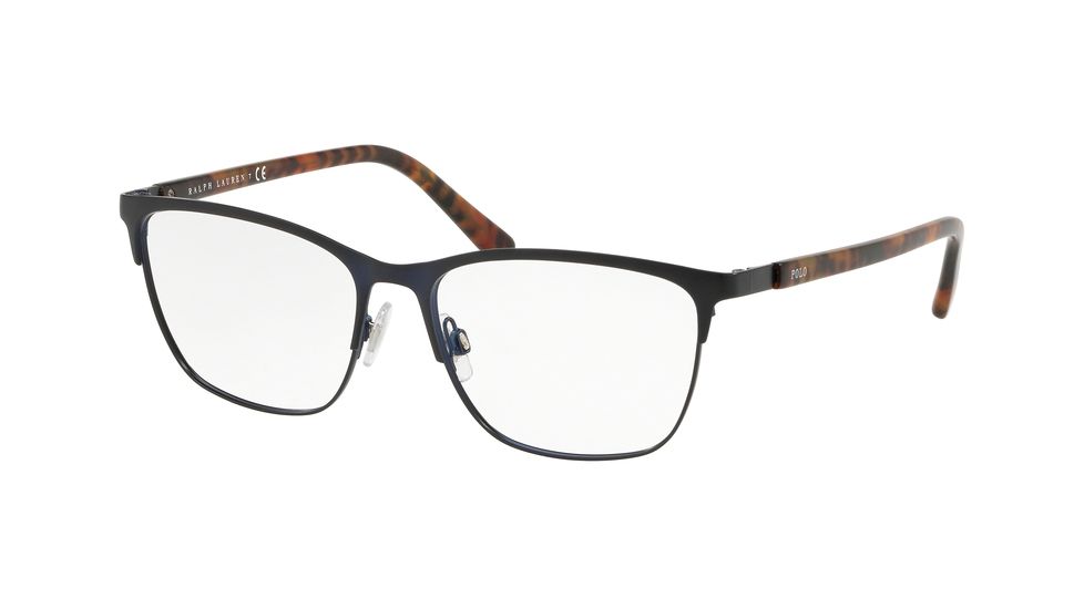 Polo PH1184 Prescription Eyeglasses 9303-53 - Matte Navy Blue Frame